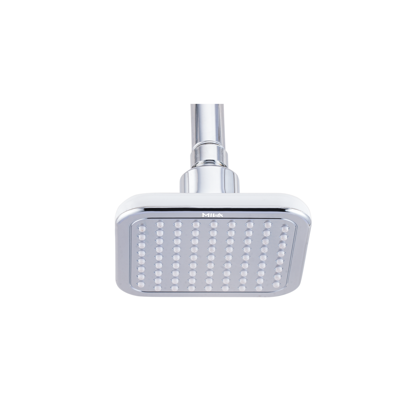 MILA Classique Shower Head - MSXX0002CM, Shower Head surface with a white chrome face connector, Single Function